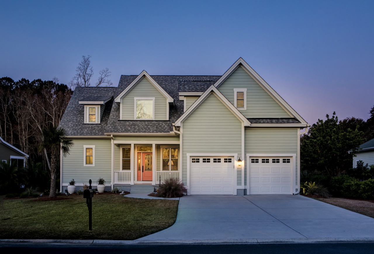 front elevation of beautiful home lit up at twilig 2026 01 06 09 33 09 utc Large